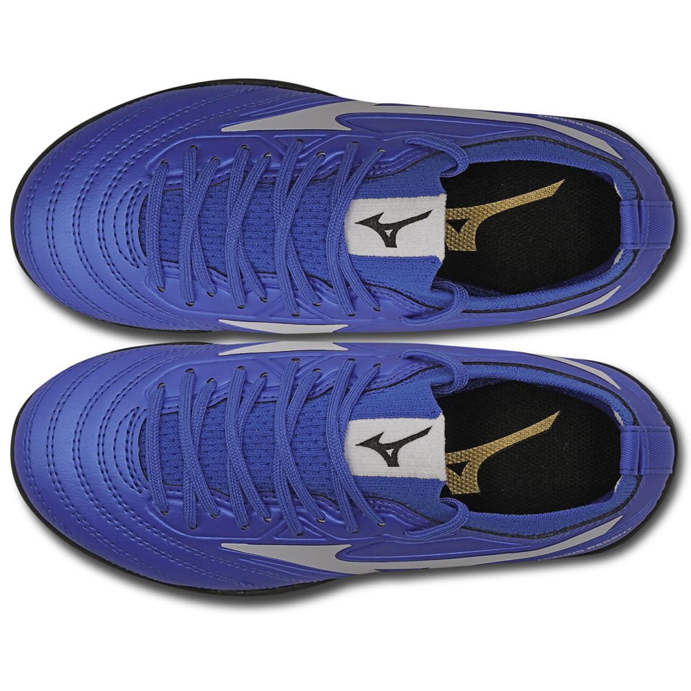 Chuteira Society Mizuno Regent AS Junior Azul 4