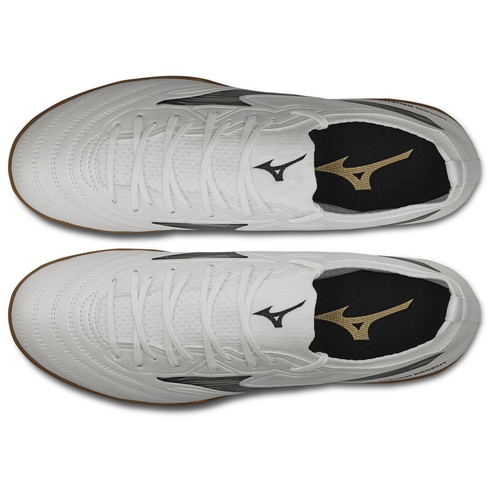 Chuteira Futsal Masculina Mizuno Regent IN Branco 4
