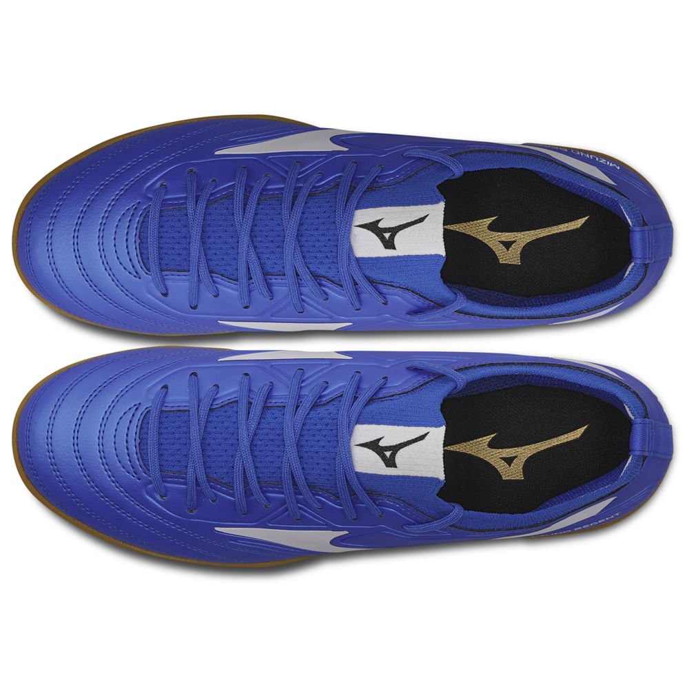 Chuteira Futsal Masculina Mizuno Regent IN Azul 4
