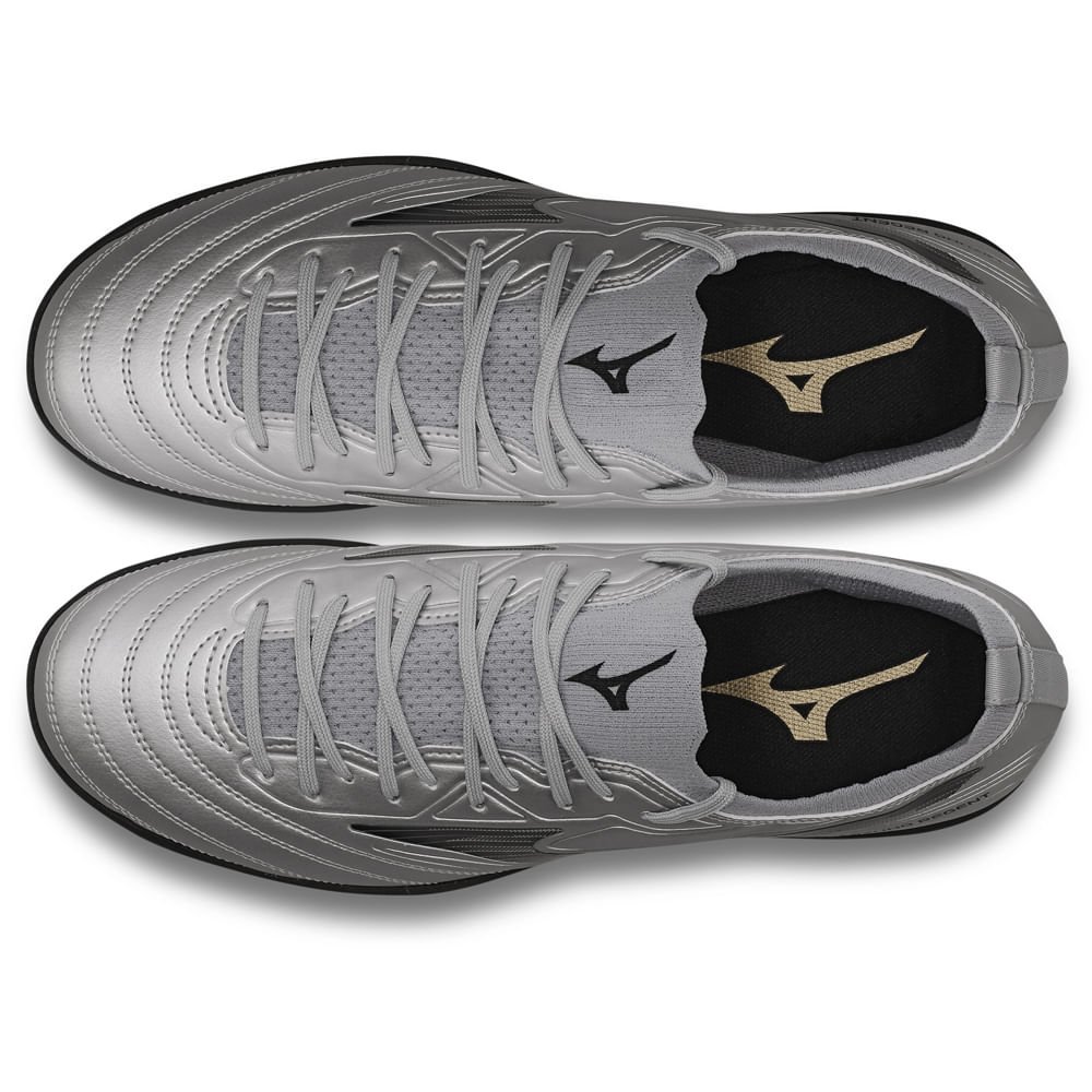 Chuteira Society Masculina Mizuno Regent AS Prata 1