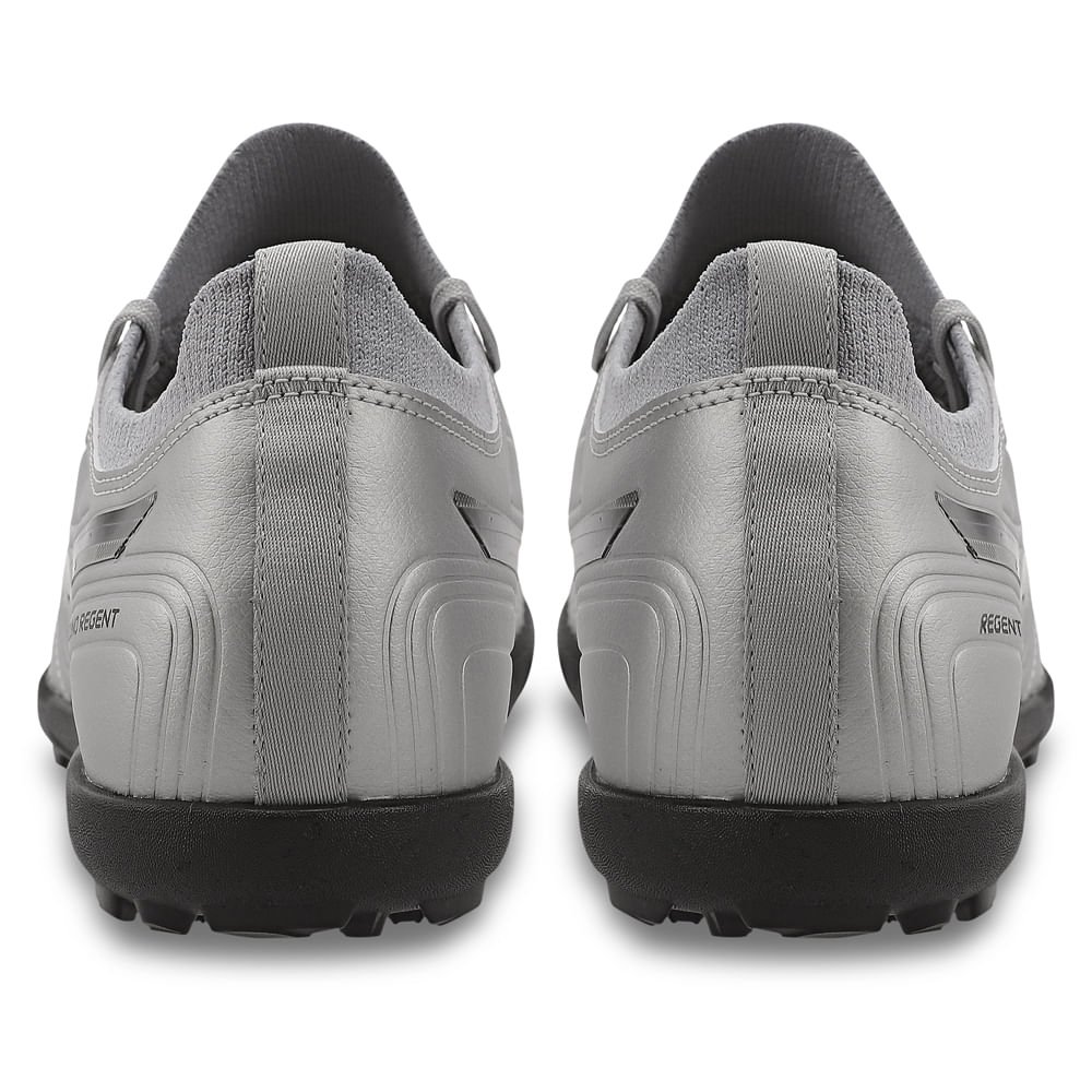 Chuteira Society Masculina Mizuno Regent AS Prata 3