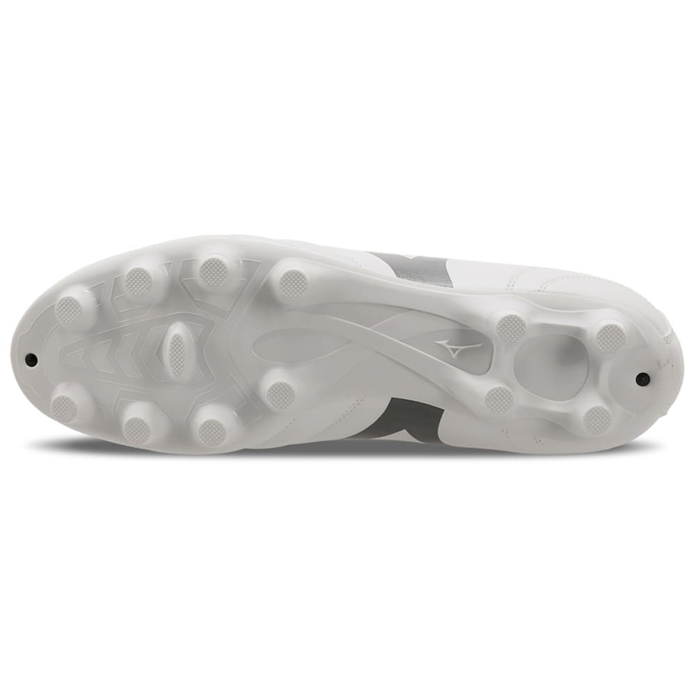 Chuteira de Campo Masculina Mizuno Morelia Club MD Branco 2