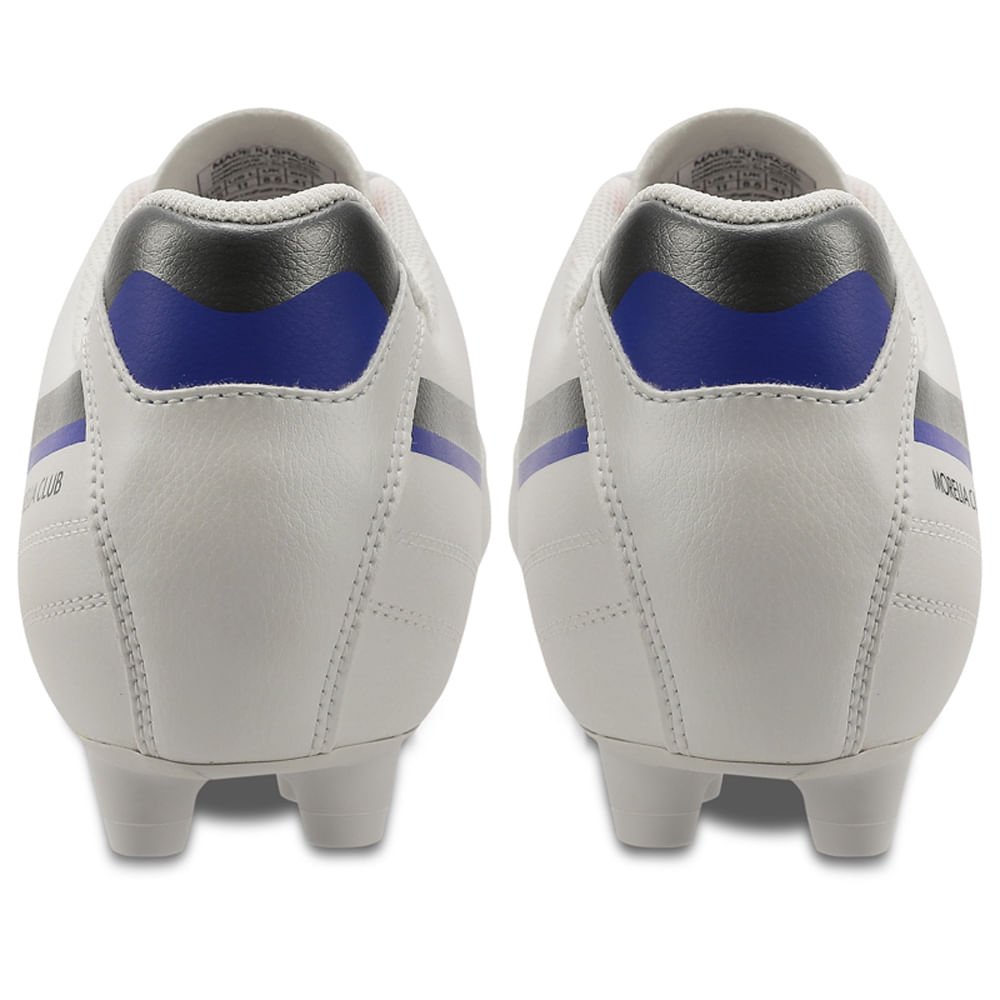 Chuteira de Campo Masculina Mizuno Morelia Club MD Branco 4
