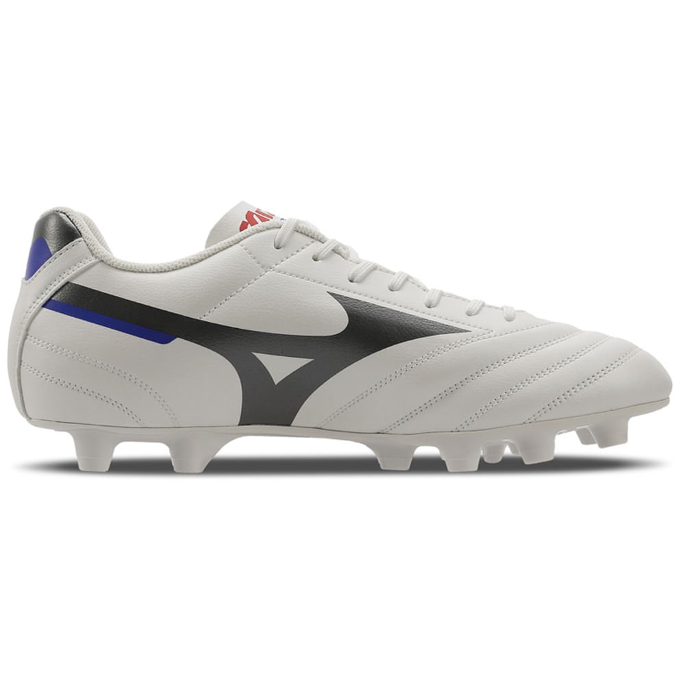 Chuteira de Campo Masculina Mizuno Morelia Club MD Branco 5