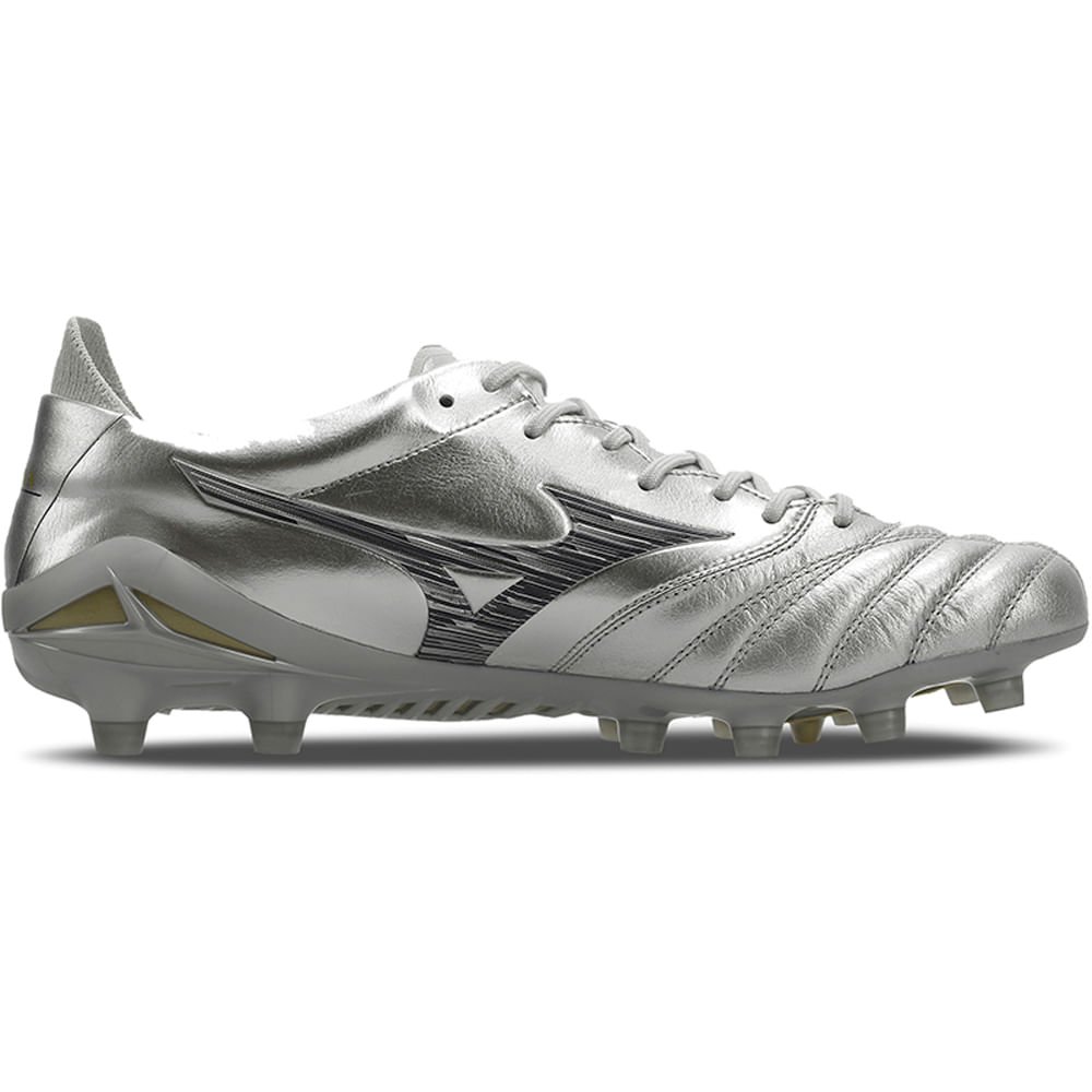 Chuteira de Campo Masculina Mizuno Morelia Neo IV Japan Prata 5