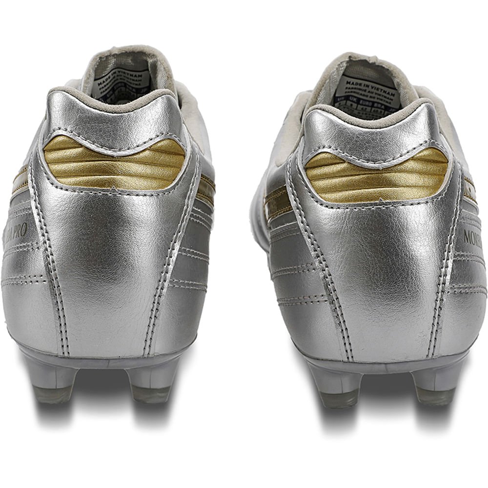 Chuteira de Campo Masculina Mizuno Morelia II Pro Prata 3