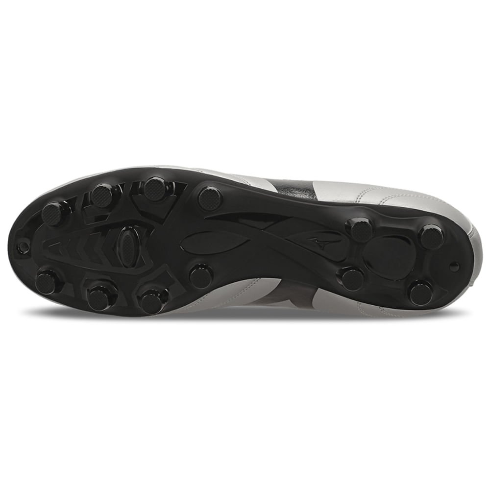 Chuteira de Campo Masculina Mizuno Morelia Club MD Prata 2
