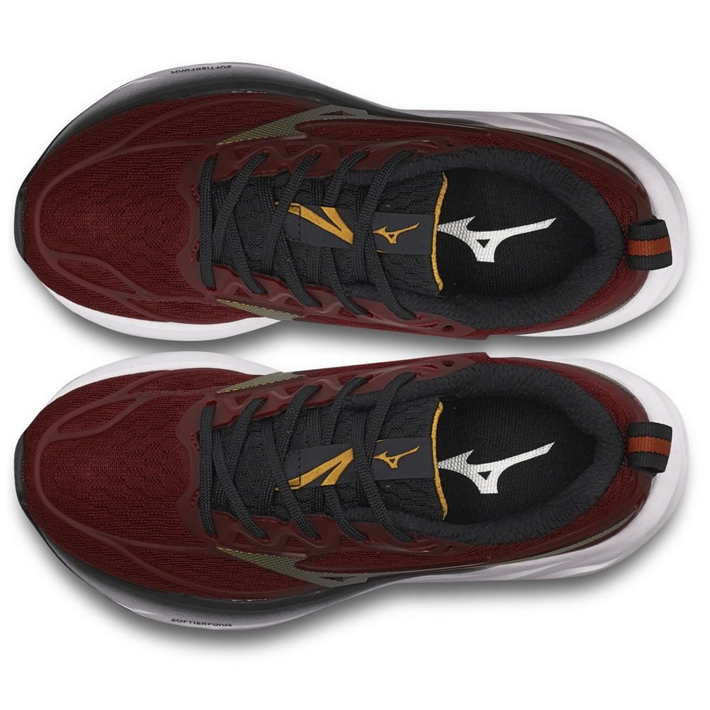 Tênis de Corrida Masculino Mizuno Space 5 Vermelho 2