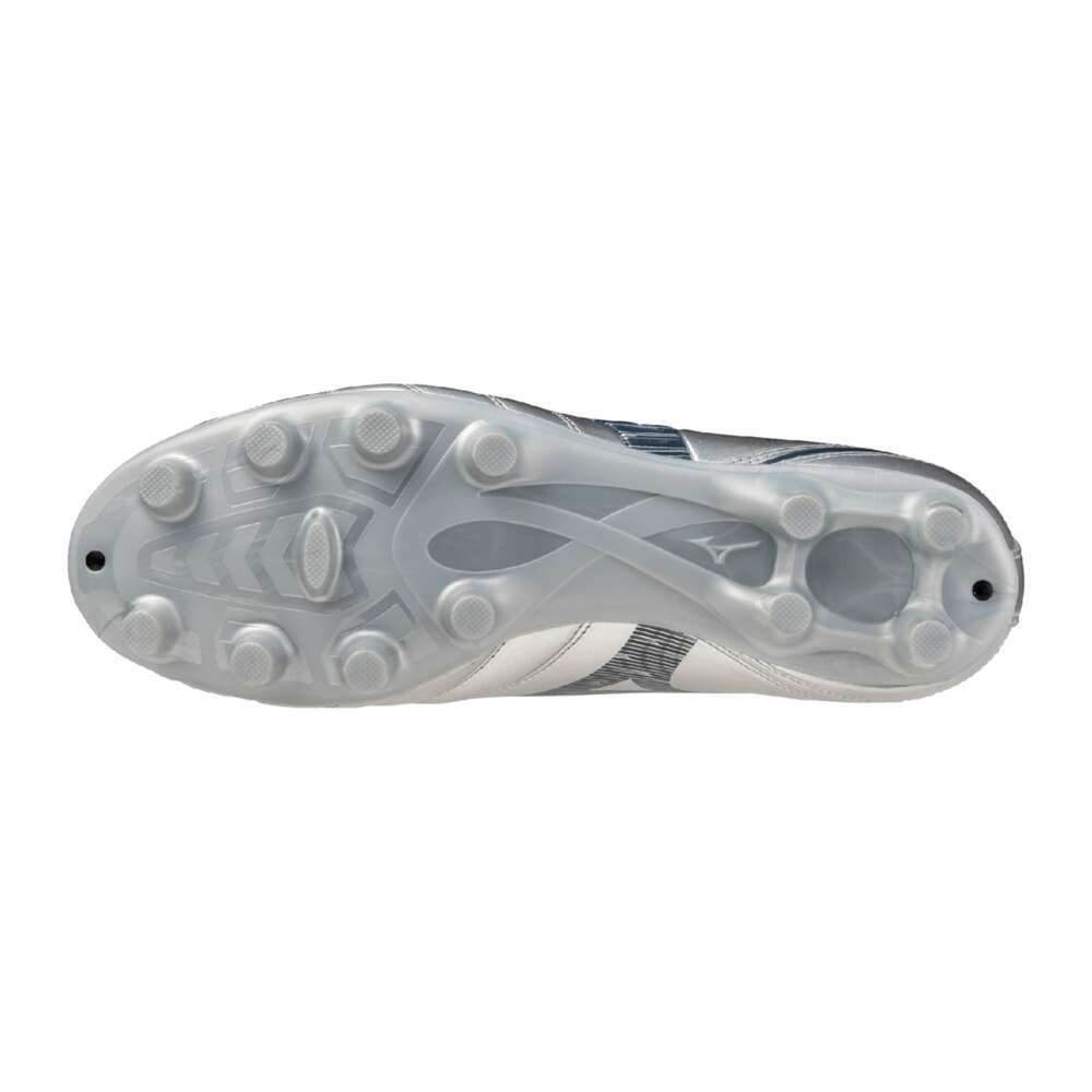 Chuteira de Campo Masculina Mizuno Monarcida Neo III Select MD Prata 2