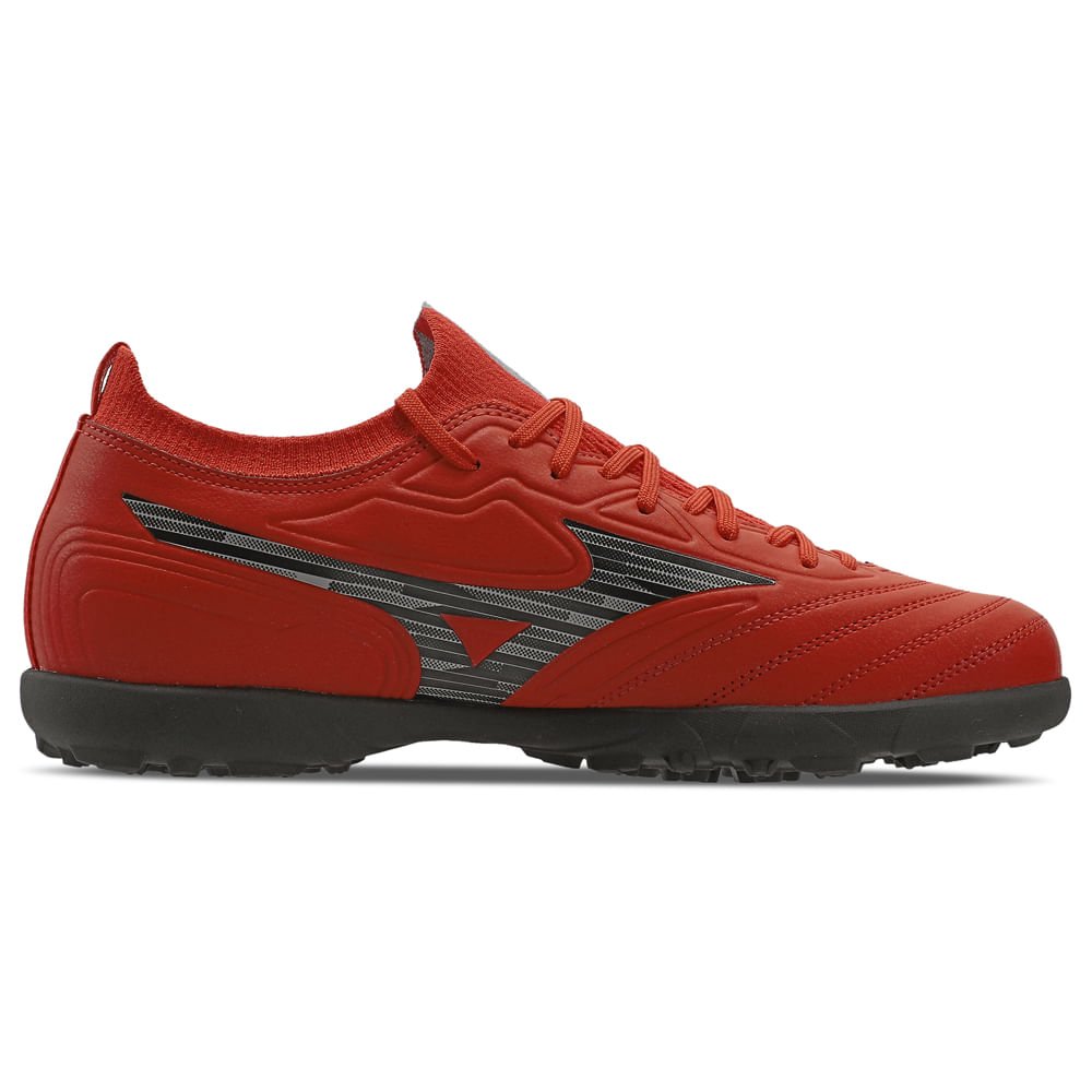 Chuteira Society Masculina Mizuno Regent AS Vermelho 5