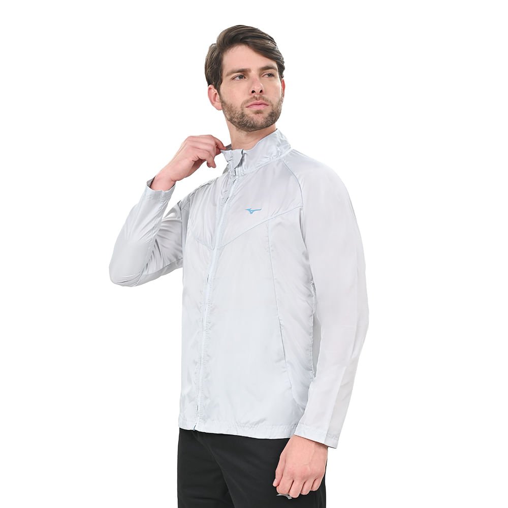 Jaqueta de Corrida Masculina Mizuno Focus Azul 2
