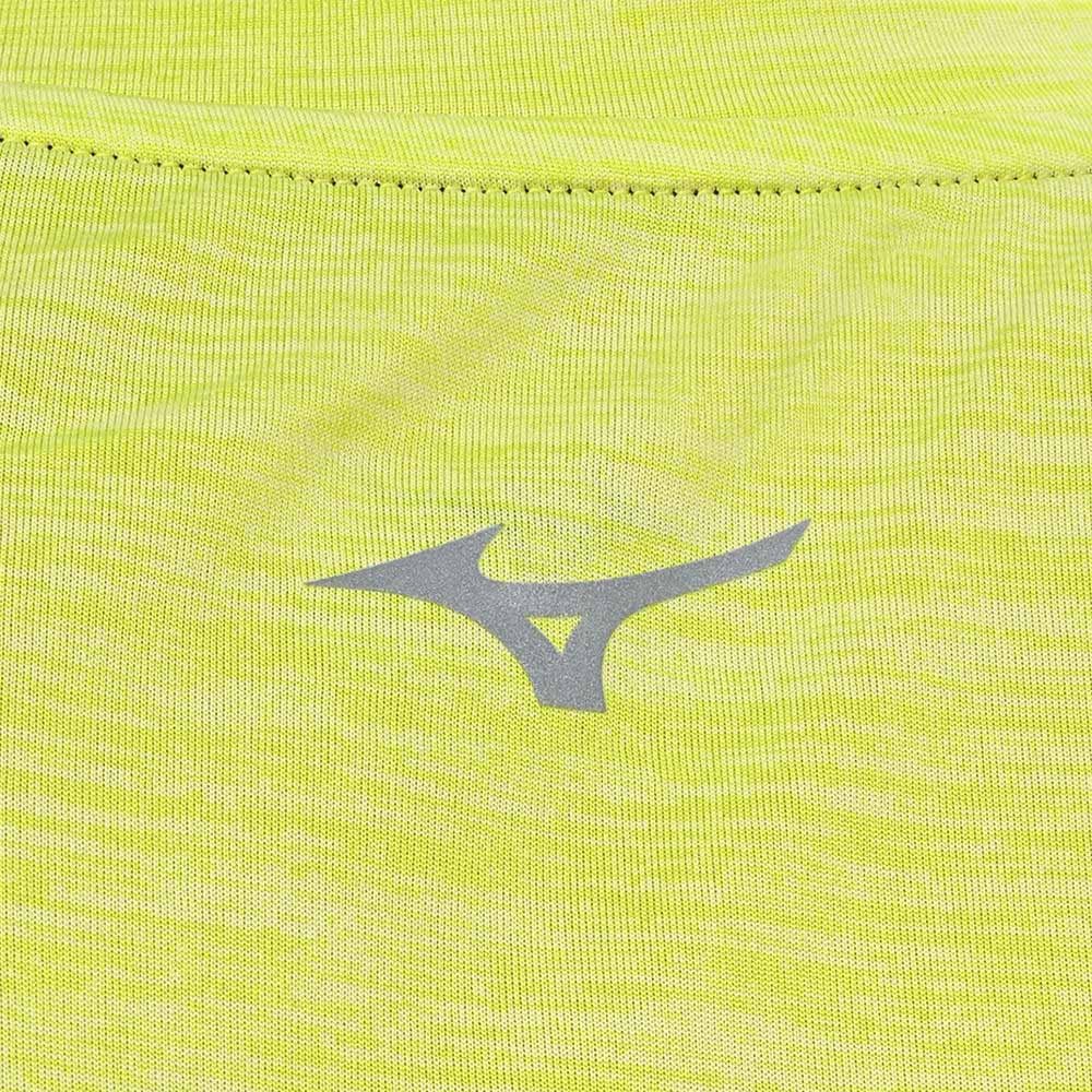 Camiseta de Treino Masculina Mizuno Core  Run Bird Amarelo 6