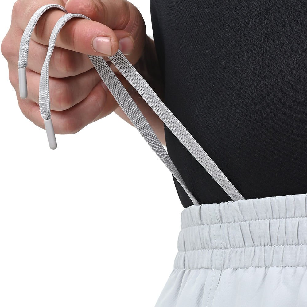 Bermuda de Treino Masculina Mizuno Basic Rip Stop 3 Cinza 10