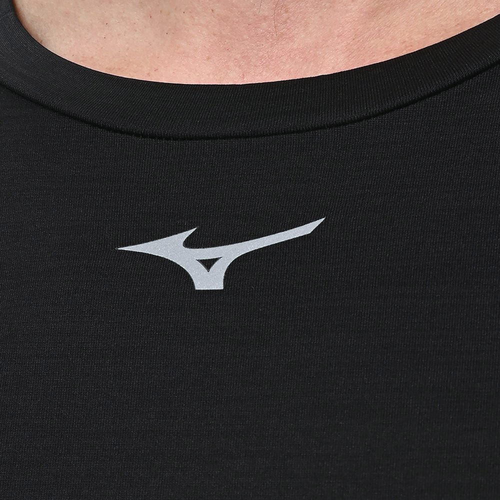 Camiseta de Treino Masculina Mizuno Core Preto 5