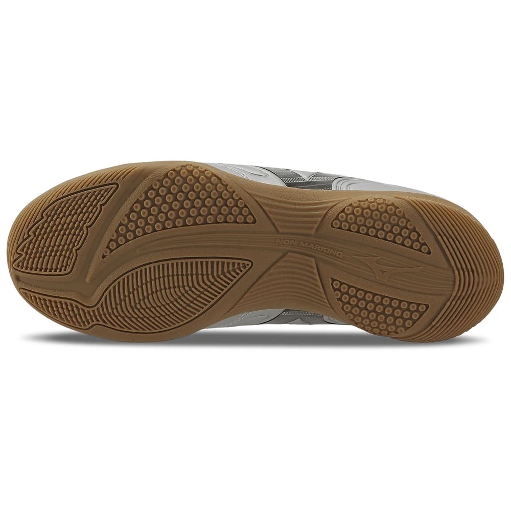 Chuteira Futsal Mizuno Regent IN Junior Prata 2