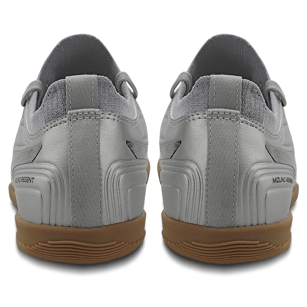 Chuteira Futsal Mizuno Regent IN Junior Prata 3