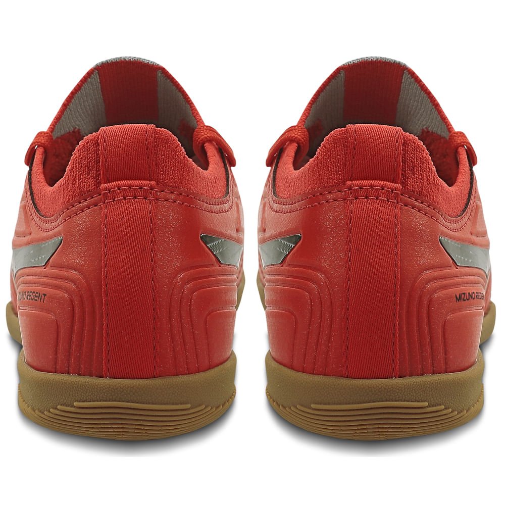 Chuteira Futsal Mizuno Regent IN Junior Vermelho 3