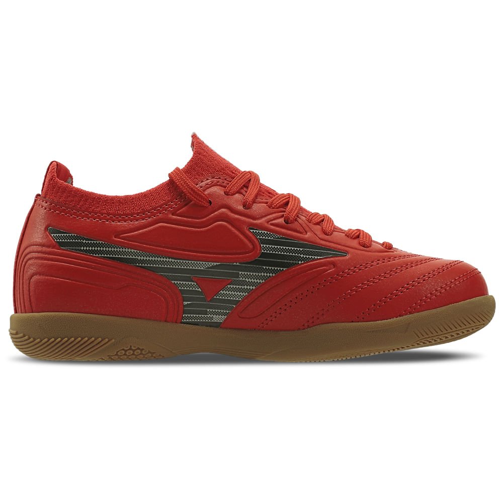 Chuteira Futsal Mizuno Regent IN Junior Vermelho 5