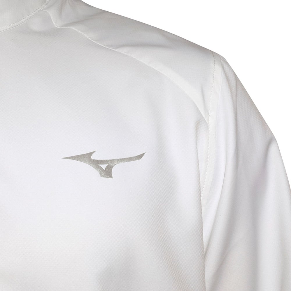 Jaqueta de Corrida Masculina Mizuno Focus Branco 10
