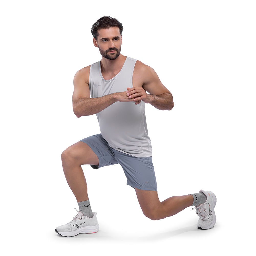 Regata de Treino Masculina Mizuno Energy 2.0 Cinza 5