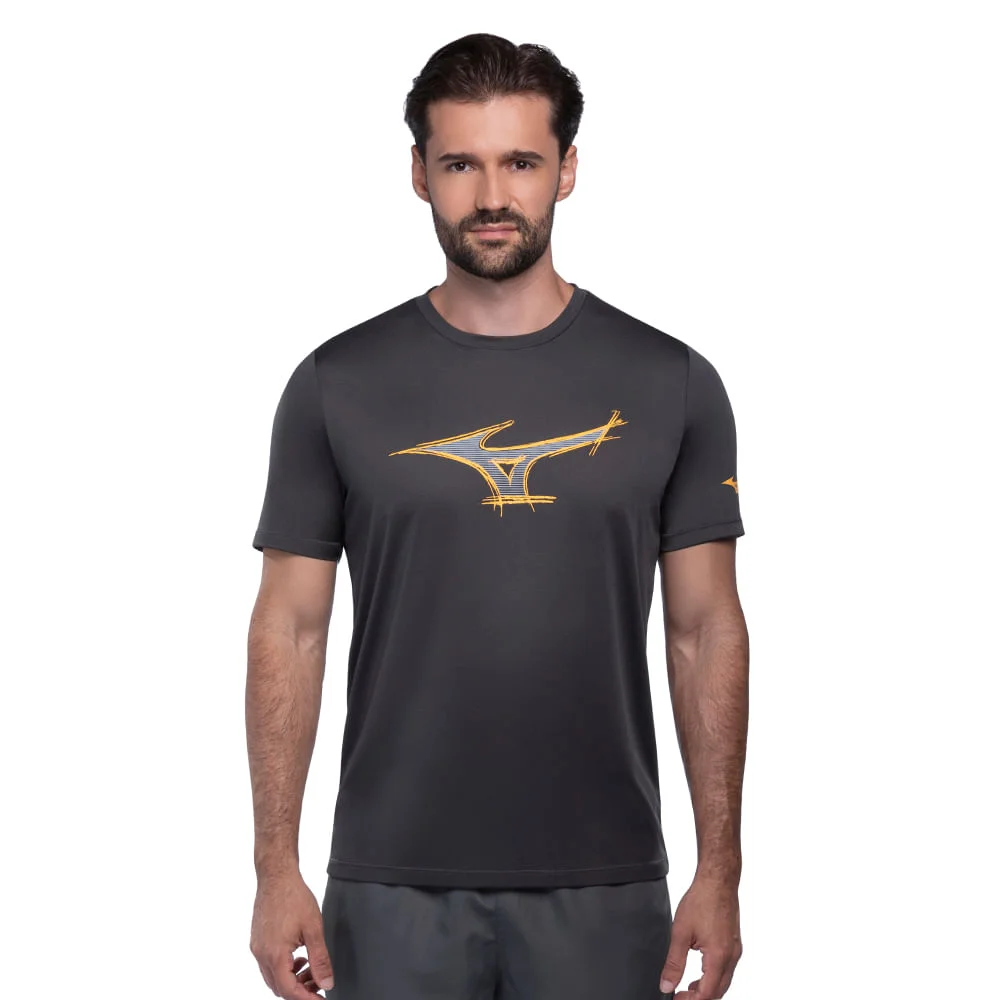 Camiseta de Treino Masculina Mizuno Energy Stamp