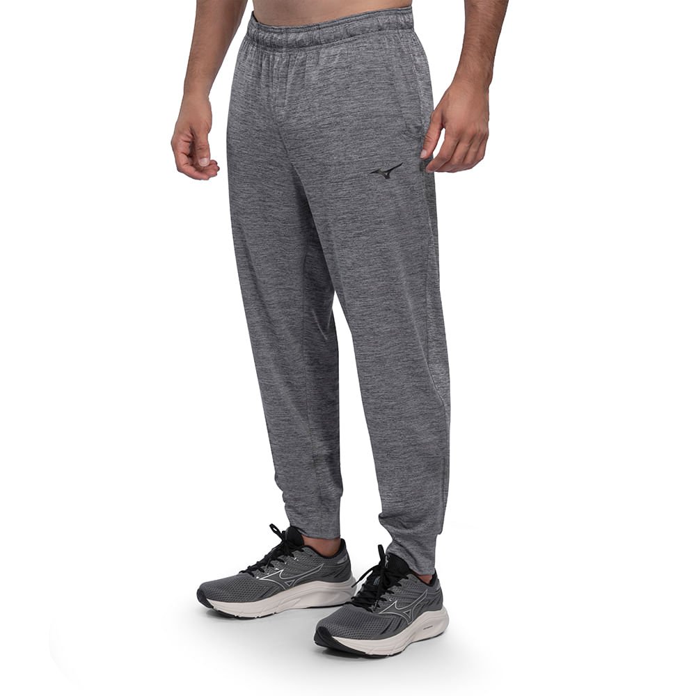 Calça de Treino Masculina Mizuno Malha Soul Fit Cinza 2