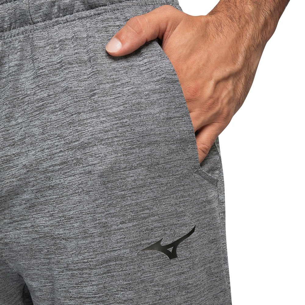 Calça de Treino Masculina Mizuno Malha Soul Fit Cinza 3