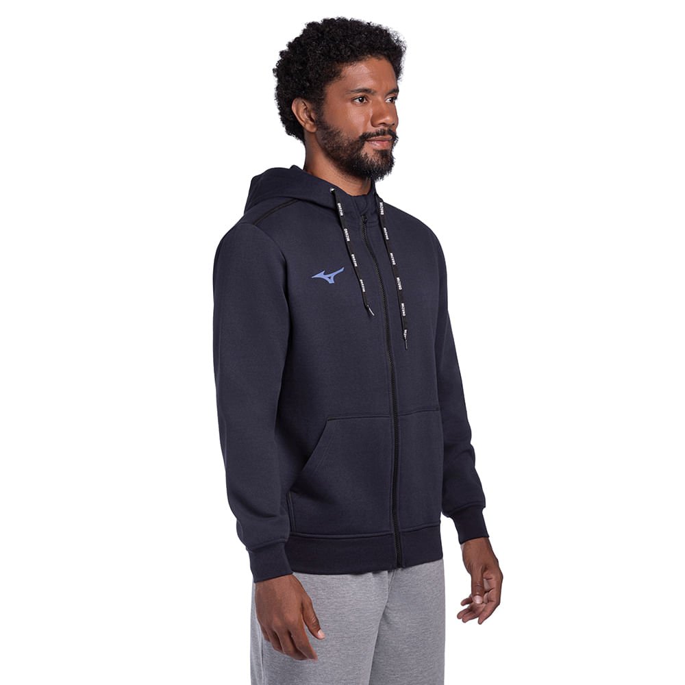 Moletom Masculino Mizuno Zipper