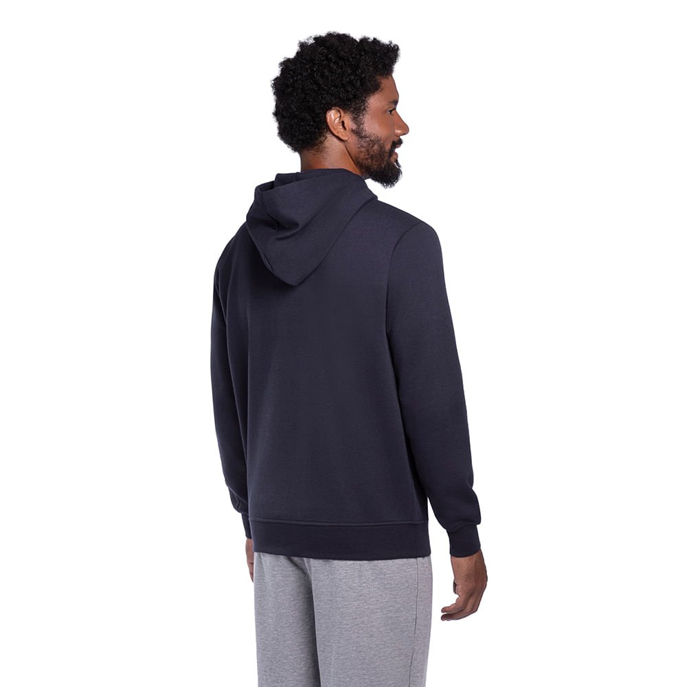 Moletom Masculino Mizuno Zipper Azul 2