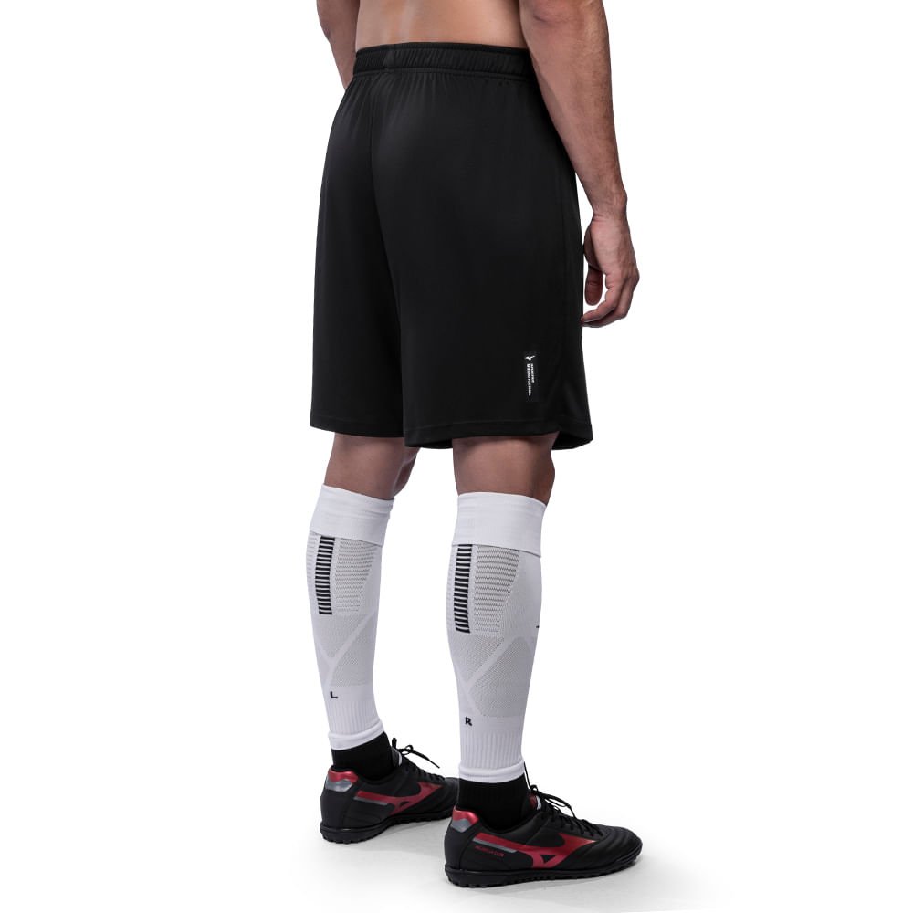 Shorts de Futebol Masculino Mizuno I Preto 4