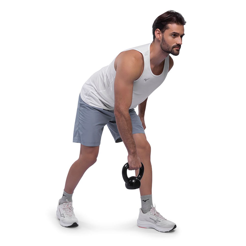 Regata de Treino Masculina Mizuno Energy 2.0 Branco 5