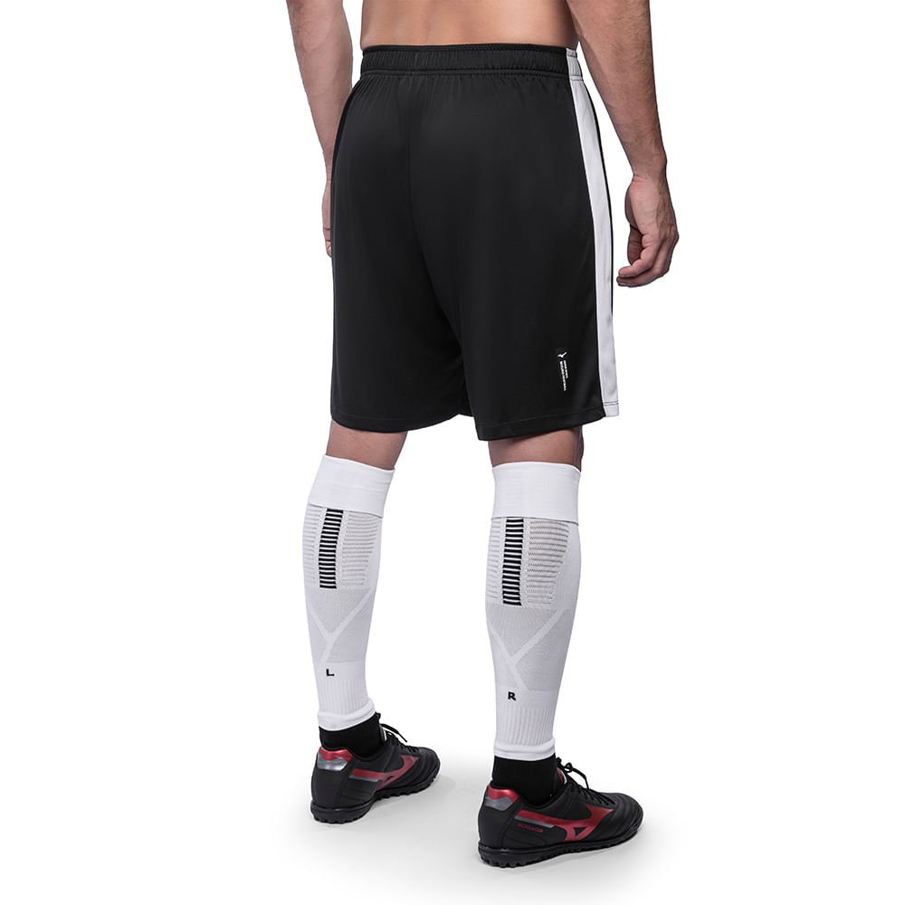 Shorts de Futebol Masculino Mizuno II Preto 3