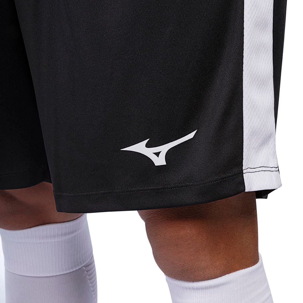 Shorts de Futebol Masculino Mizuno II Preto 4