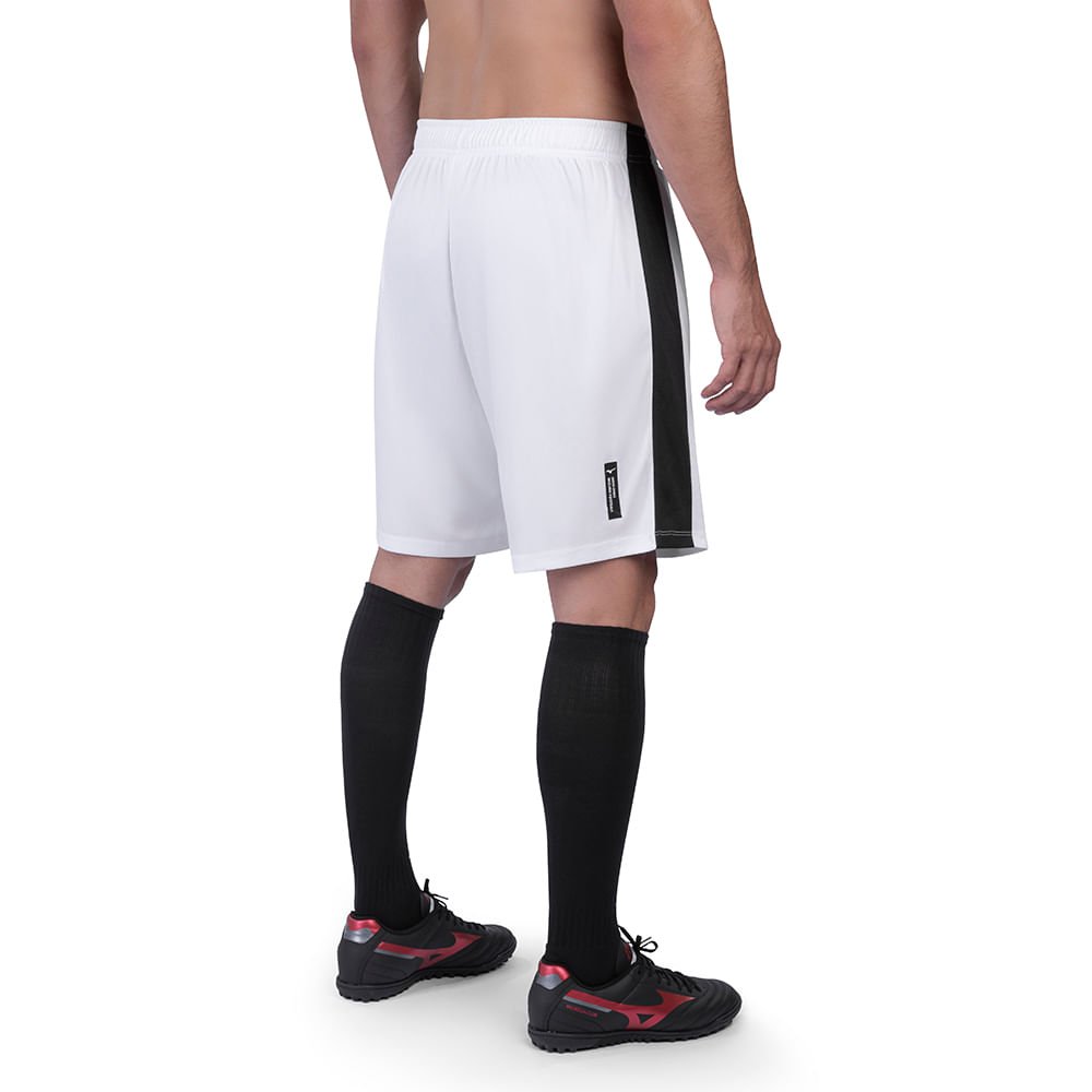 Shorts de Futebol Masculino Mizuno II Branco 3