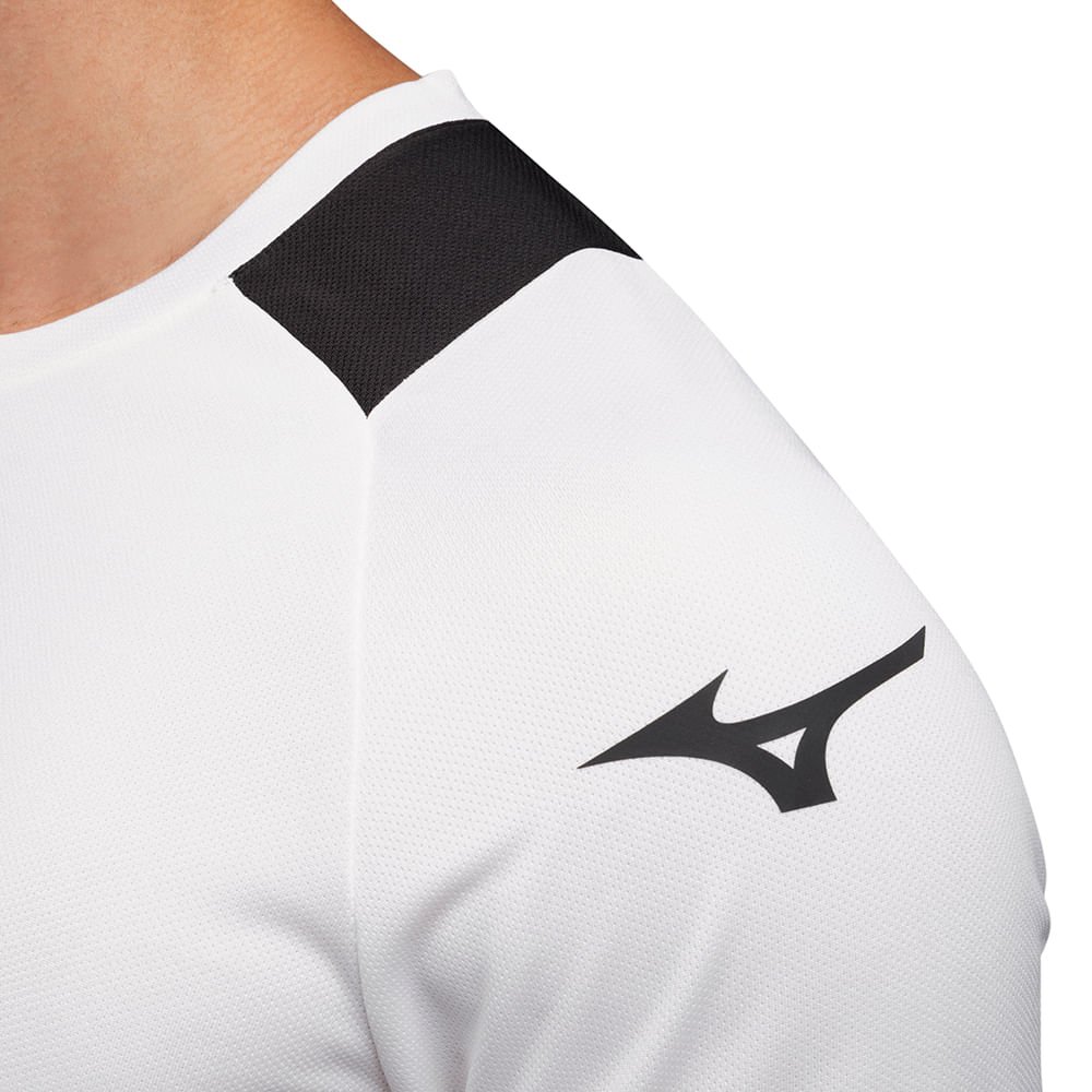Camiseta de Treino Masculina Mizuno Soul New 4 Branco 6