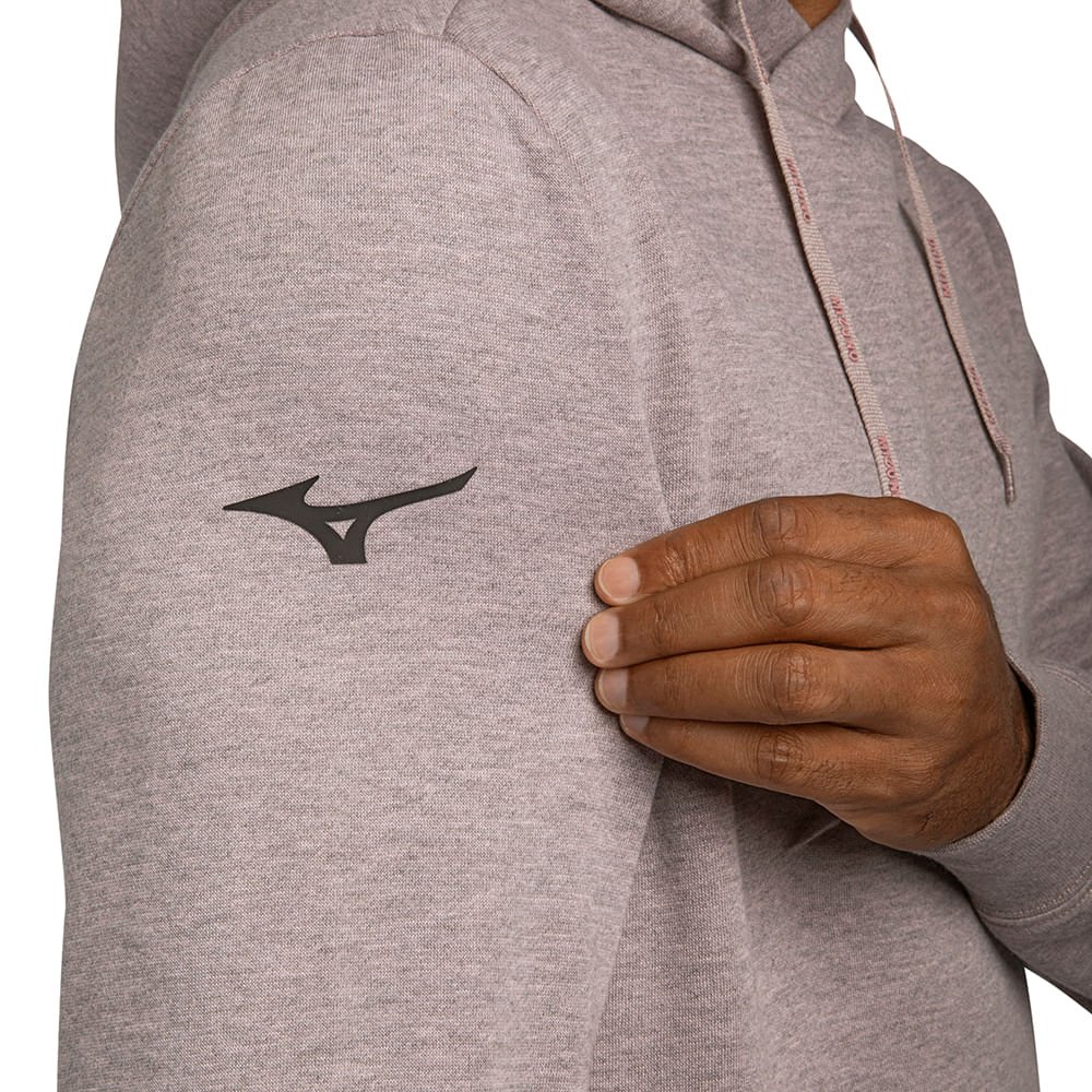 Moletom Casual Mizuno Soft II Cinza 6