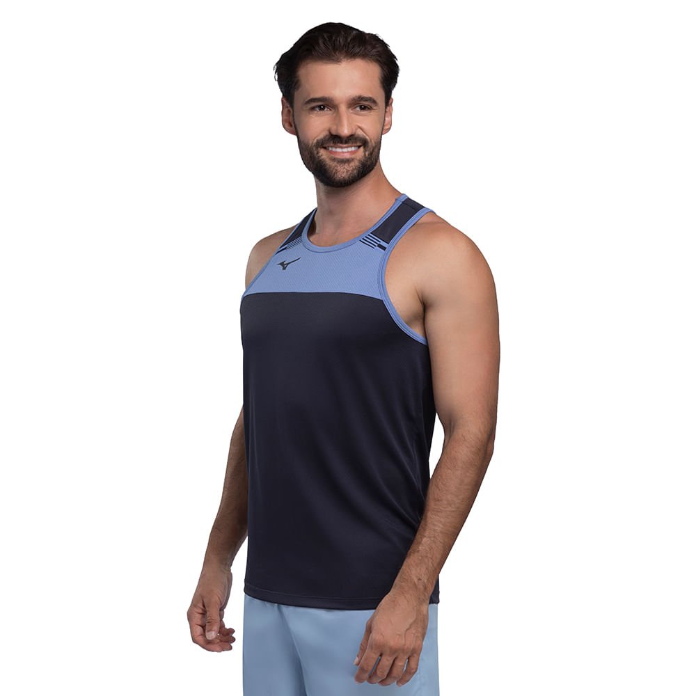 Regata de Treino Masculina Mizuno Soul New 3 Azul 2