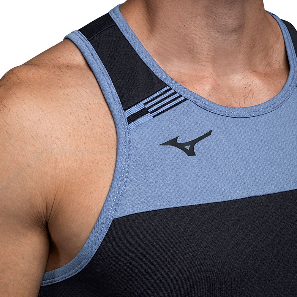 Regata de Treino Masculina Mizuno Soul New 3 Azul 3