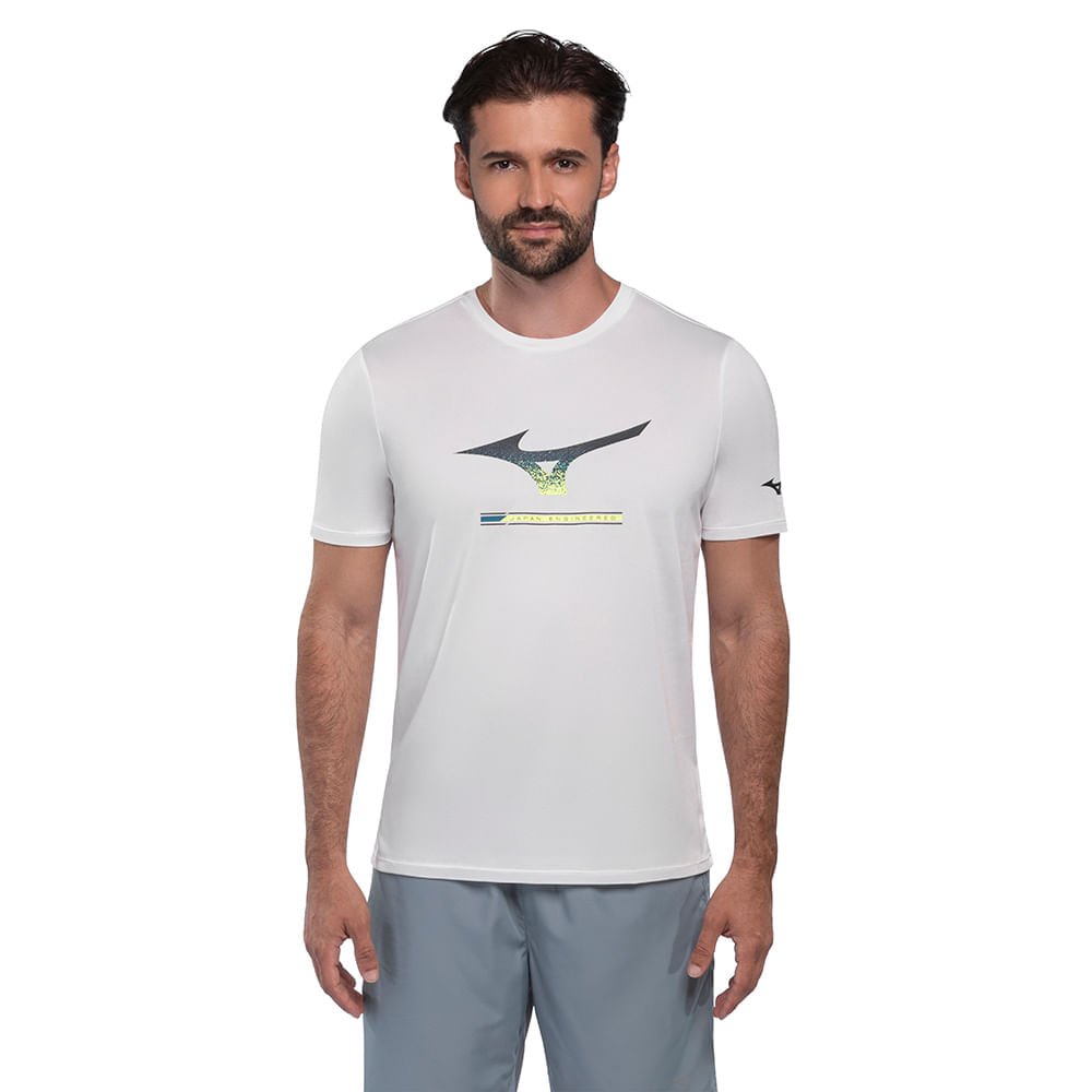 Camiseta de Treino Masculina Mizuno Energy Stamp