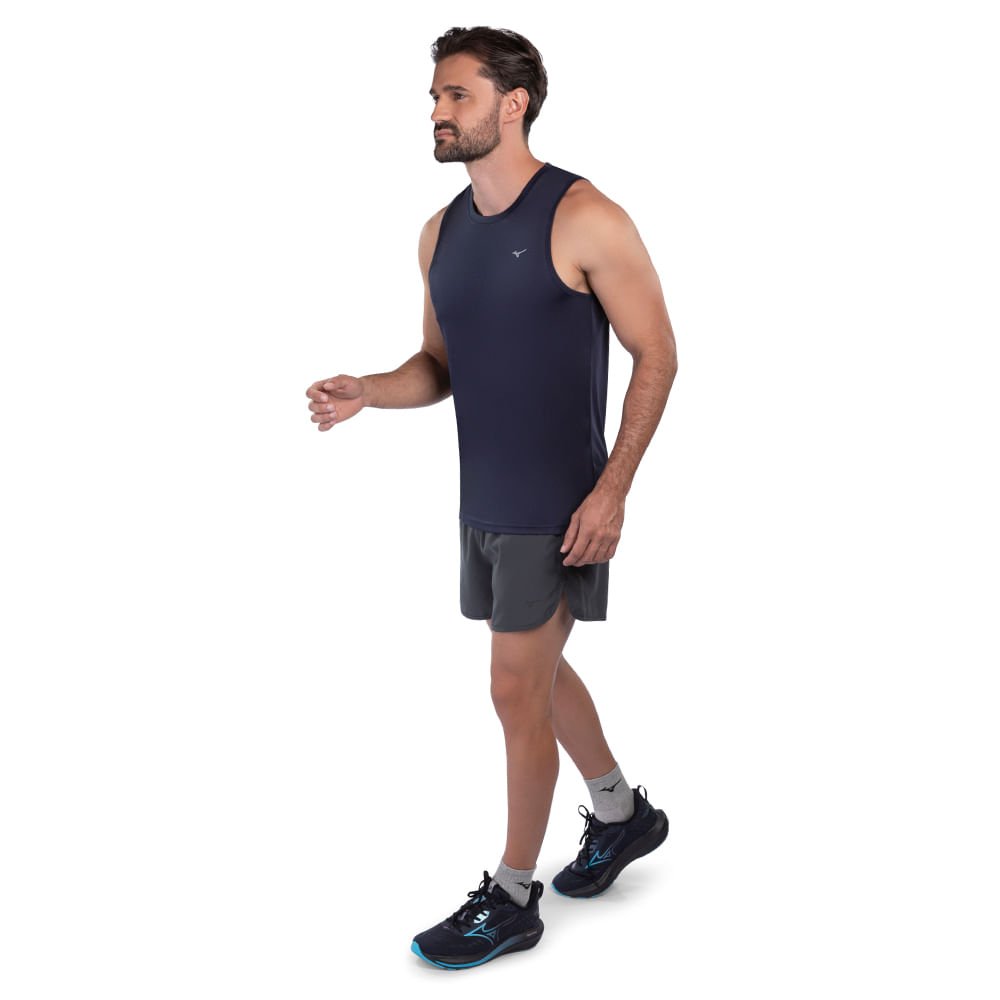 Regata de Treino Masculina Mizuno Energy 2.0 Preto 5