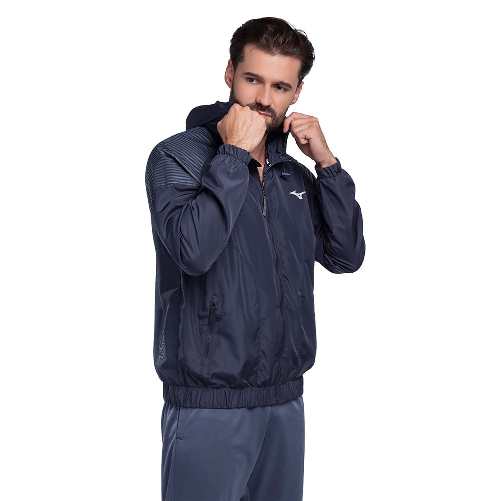 Jaqueta de Treino Masculina Mizuno Soul Fit II Azul 2