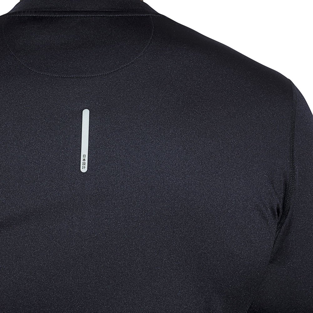 Camiseta Manga longa de Corrida Masculina Mizuno Térmica Azul 9