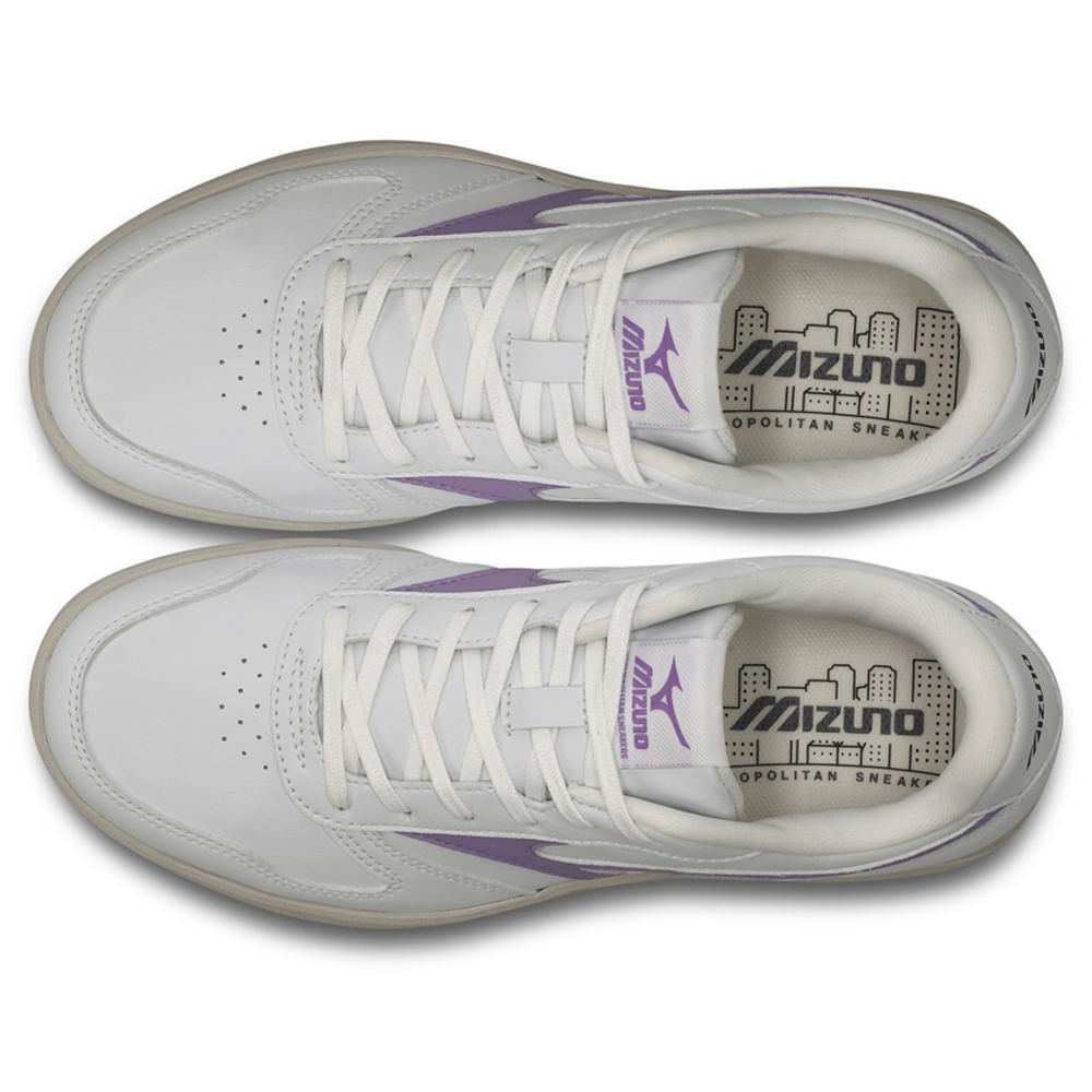 Tênis Casual Feminino Mizuno Street Wind Branco 2