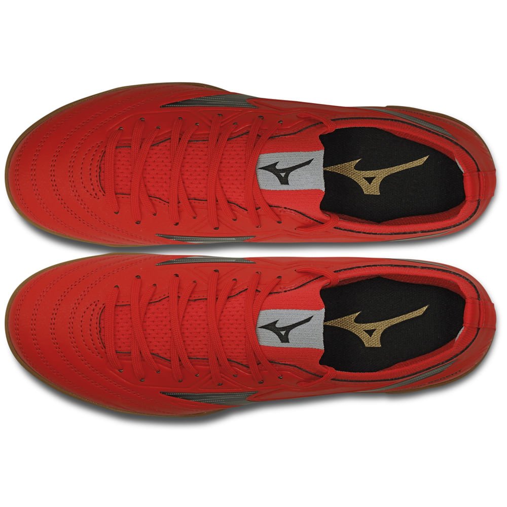 Chuteira Futsal Masculina Mizuno Regent IN Vermelho 4