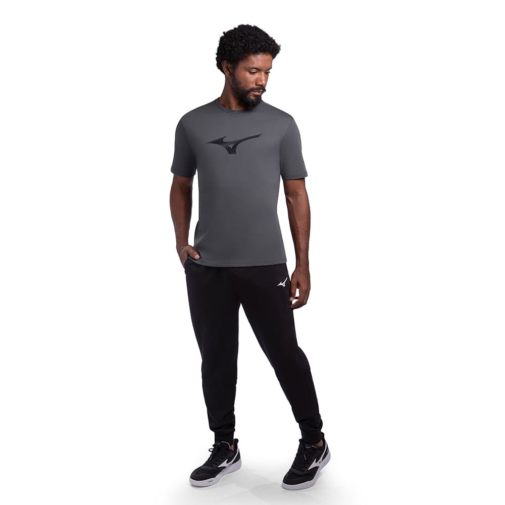 Calça Mizuno Soft Jogger Masculina Preto 5