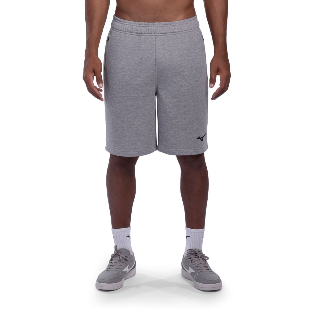 Bermuda Mizuno Moletom Masculina