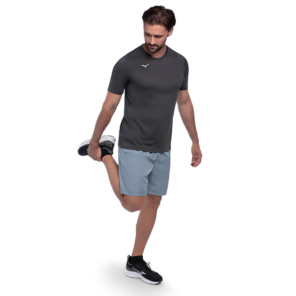 Camiseta de Treino Mizuno Energy 2.0 Masculina Preto 4