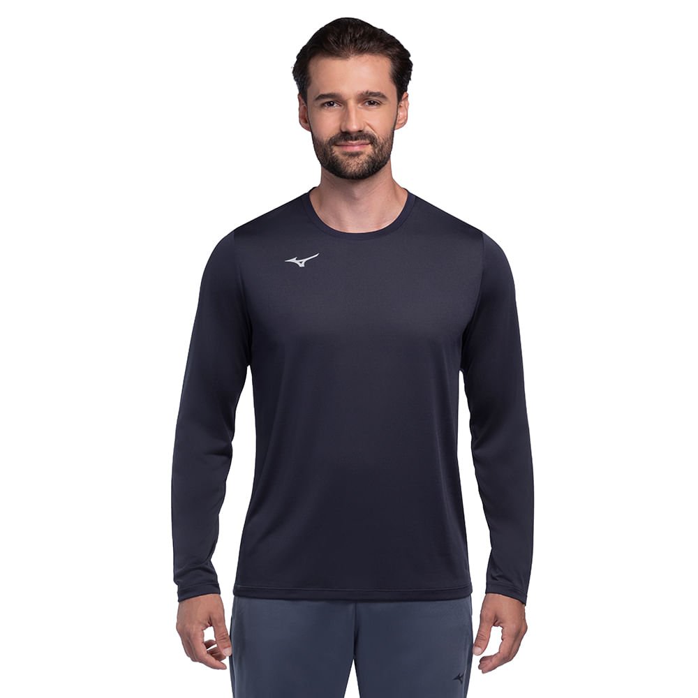 Camiseta de Treino Manga Longa Mizuno Energy 2.0 Masculina