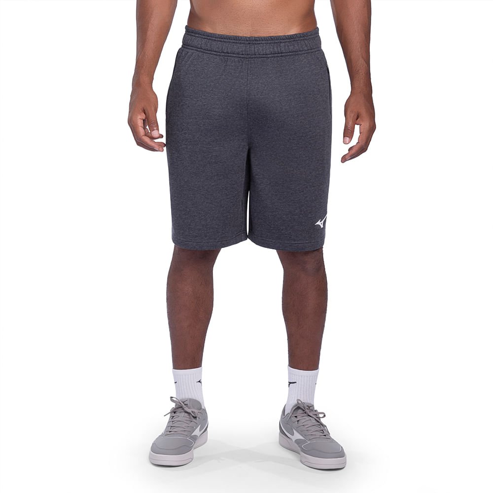 Bermuda Mizuno Moletom Masculina