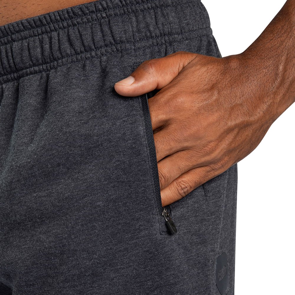 Bermuda Mizuno Moletom Masculina Cinza 6